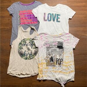 4 Girls old navy shirts